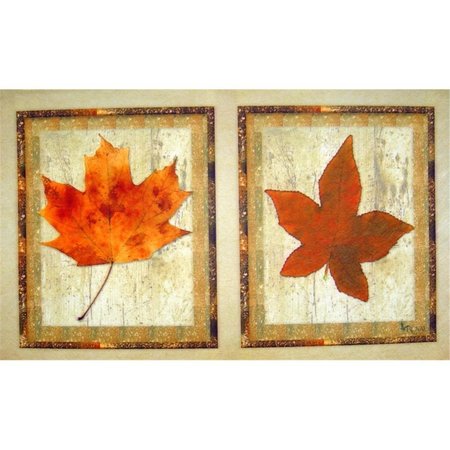 H2H Maple Leaves Door Mat, 18 x 30 in. H21708540